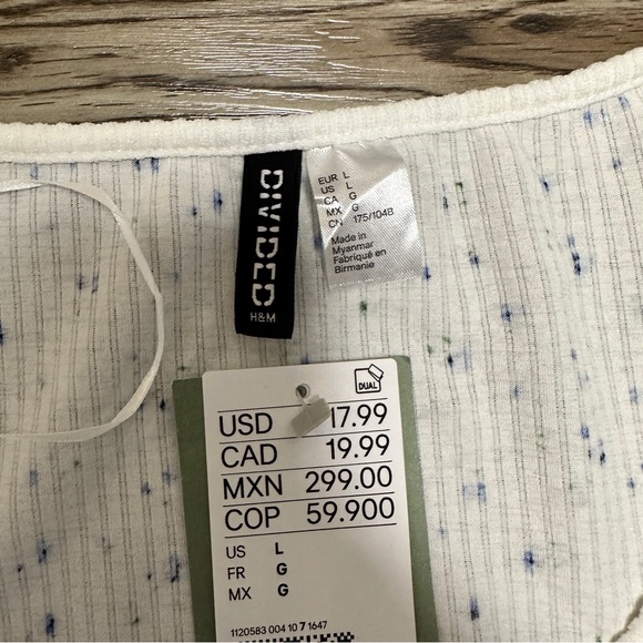 H&M Tie-Front Floral Cardigan - Picture 8 of 8